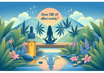 Does CBD oil act on anxiety?