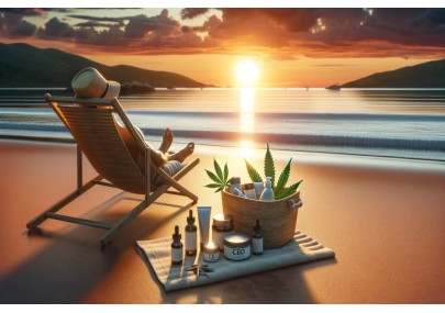 The Benefits of Using CBD-based Products After a Day at the Beach