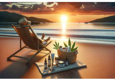 The Benefits of Using CBD-based Products After a Day at the Beach