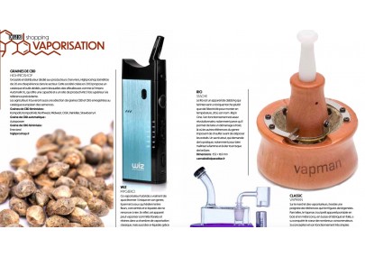 Thank you CBD Magazine for featuring the Wiz Hybrid Vaporizer!