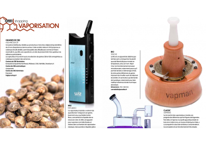 Thank you CBD Magazine for featuring the Wiz Hybrid Vaporizer!