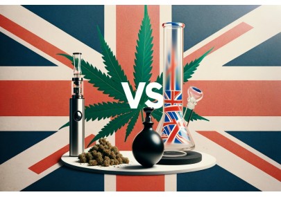 Le statut du cannabis médical en Angleterre : Vaporisation vs Combustion