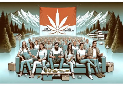 5000 adults will be chosen to smoke weed for 5 years in Switzerland