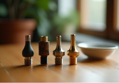 Choisir son drip tip en 2026 : matériaux, formes et confort