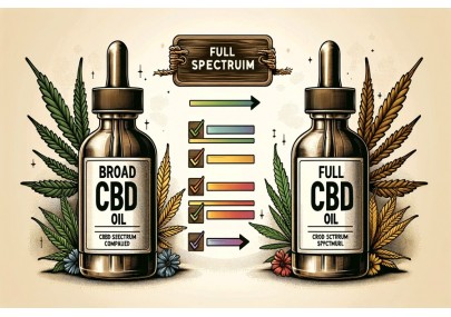 Quelle est la différence entre les huiles CBD Broad Spectrum et Full Spectrum ?