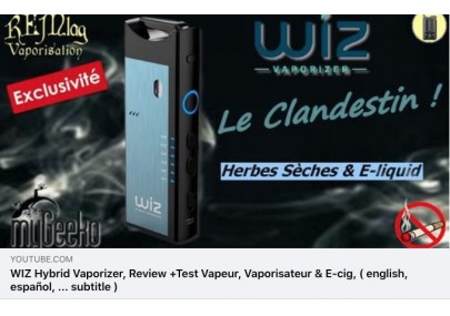 New video review on the Wiz Hybrid Vaporizer by Rem Lag!
